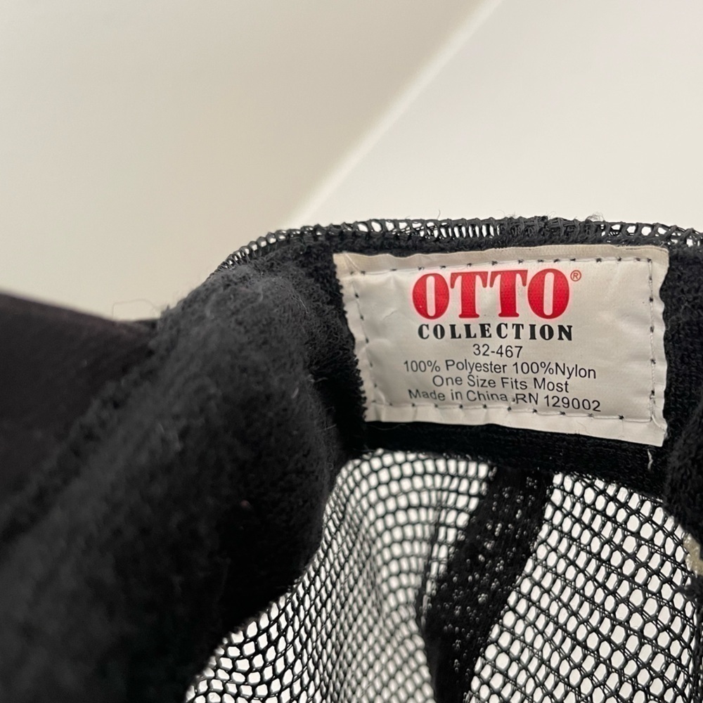 Otto santa cruz california truckers black hat one size - Picture 5 of 8